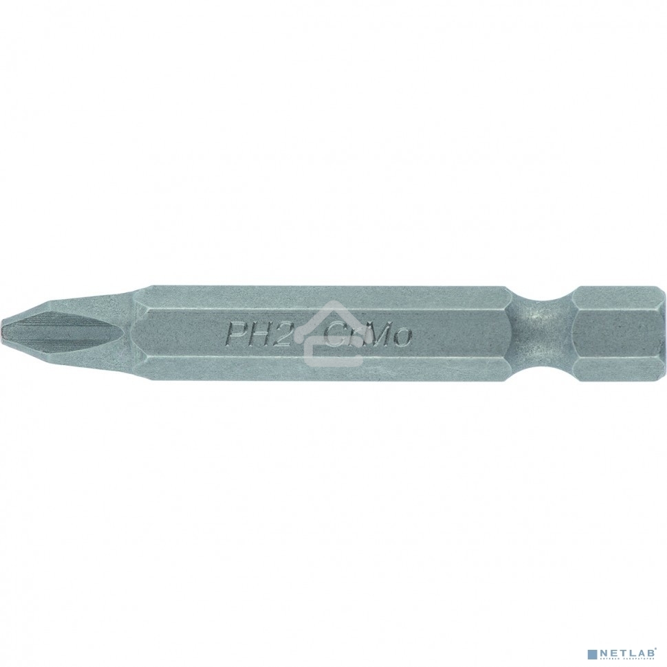 Набор бит СИБРТЕХ PH2x50, сталь CrMo, 5шт Сибртех 11241