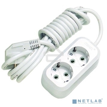 Удлинитель 2 гн 5 м с\з Makel MGP114