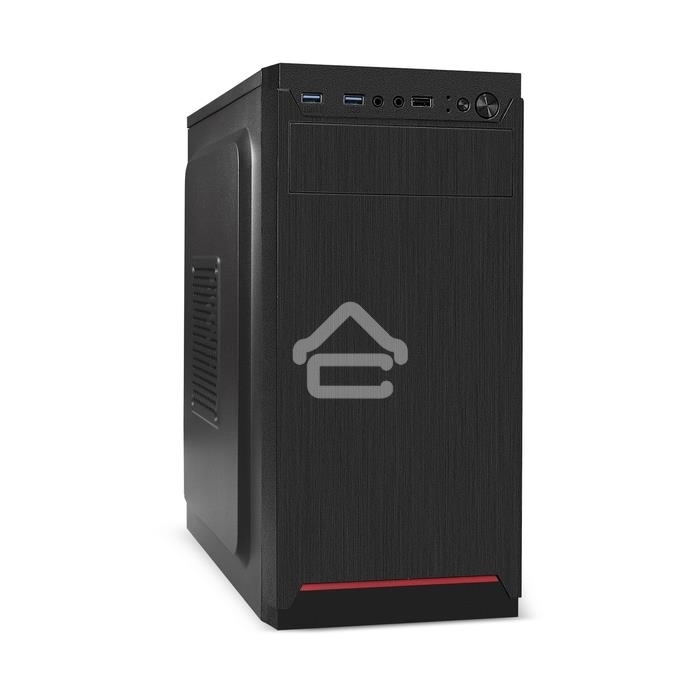 Компьютерный корпус Minitower ExeGate BAA-114U2 (mATX, без БП, 1хUSB+2хUSB 3.0, аудио, черный)
