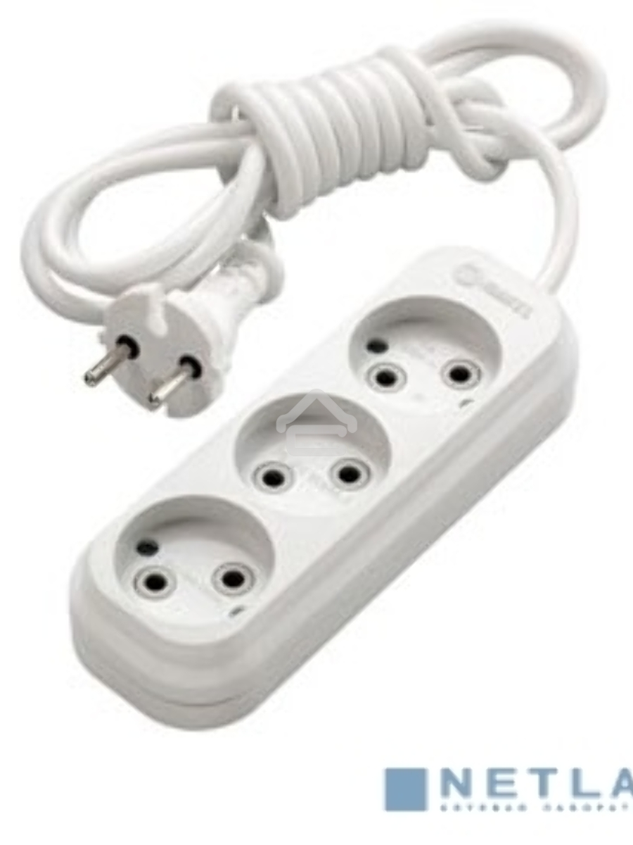 Удлинитель 3 гн 2 м Makel MGP122