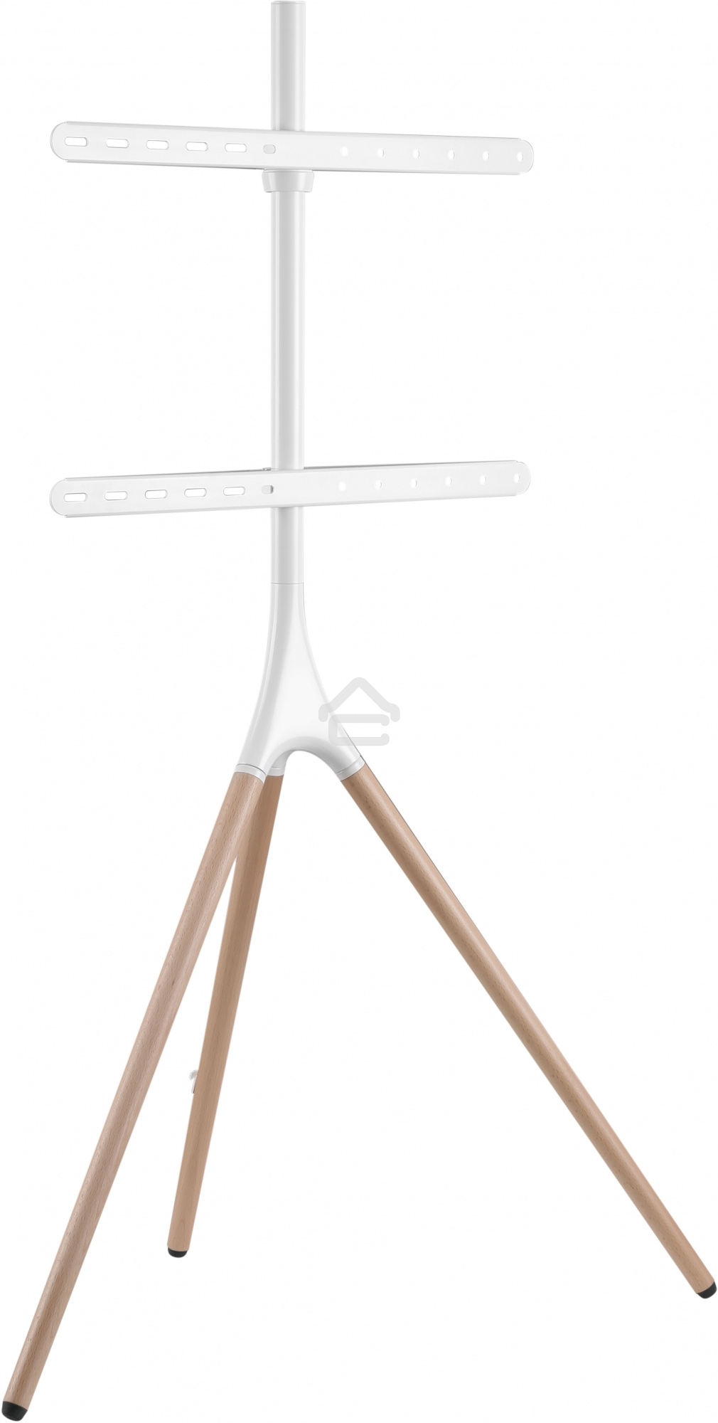 Подставка для телевизора Cactus CS-ST1246WTBCH белый/береза, 45