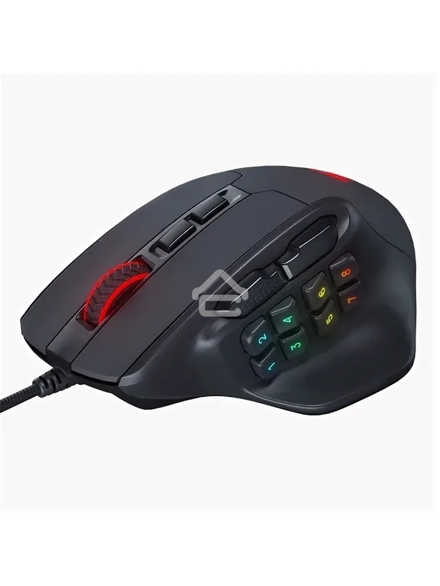 Мышь проводная REDRAGON Aatrox черный, 12400 dpi, USB, кнопки - 15