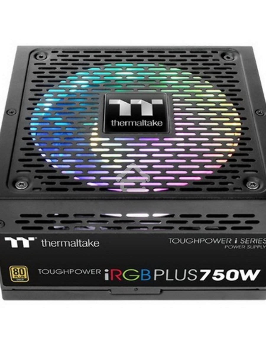 Блок питания Thermaltake Toughpower iRGB PLUS 750W RTL (PS-TPI-0750F3FDGE-1), 750Вт, 80 PLUS Gold, 140мм, модульный, черный