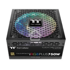 Блок питания Thermaltake Toughpower iRGb PLUS 750W RTL (PS-TPI-0750F3FDGE-1), 750Вт, 80 PLUS Gold, 140мм, модульный, черный