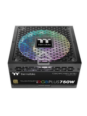 Блок питания Thermaltake ATX 750W Toughpower iRGB Plus 80 PLUS gold (24+4+4pin) APFC 140mm fan color LED 9xSATA Cab Manag RTL