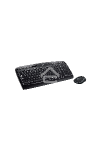 Клавиатура + мышь Logitech MK330 клав:черный мышь:черный USB беспроводная Multimedia