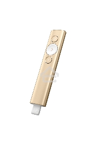 Презентер Logitech Spotlight золотистый, радиоканал, USB, кнопки - 3