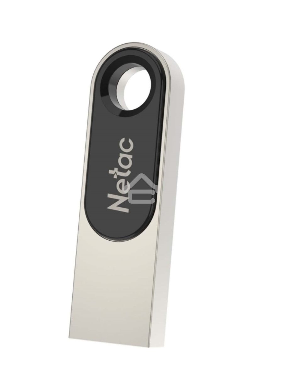 Флеш диск Netac U278 64Gb <NT03U278N-064G-20PN>, USB2.0, металлическая матовая
