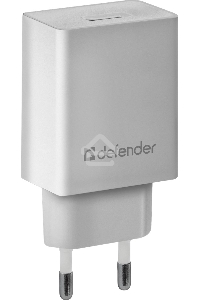 Сетевой адаптер Defender 1xUSB, 5V/2.1А , белый (UPA-21) (83571)