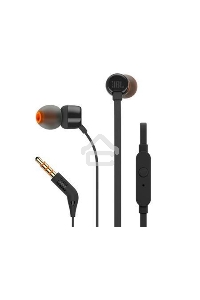 Наушники проводные  JBL  T110  черный