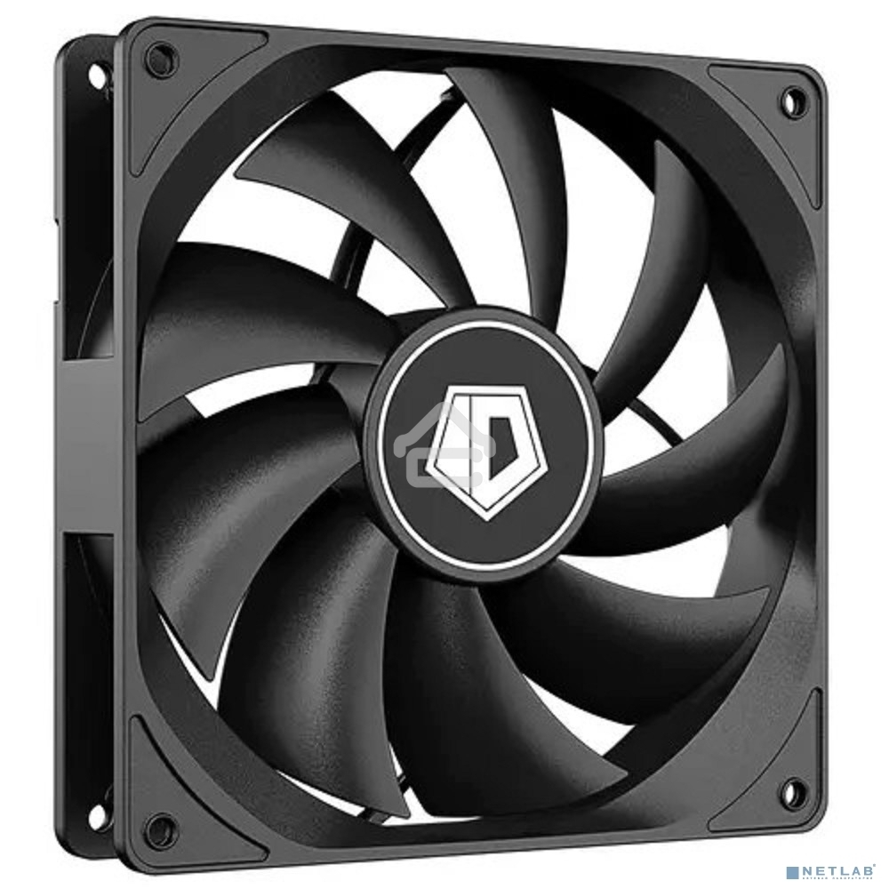 Вентилятор для корпуса ID-Cooling FL-12025K черный 120мм 1250rpm 21db 3-pin