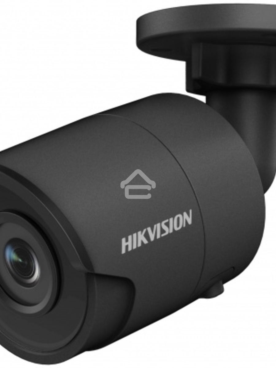 Видеокамера IP Hikvision DS-2CD2023G0-I 4-4мм цветная корп.:черный