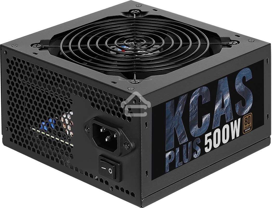 Блок питания Aerocool / Formula KCAS-500W PLUS RTL, 500Вт, 80 PLUS Bronze, 120мм, черный