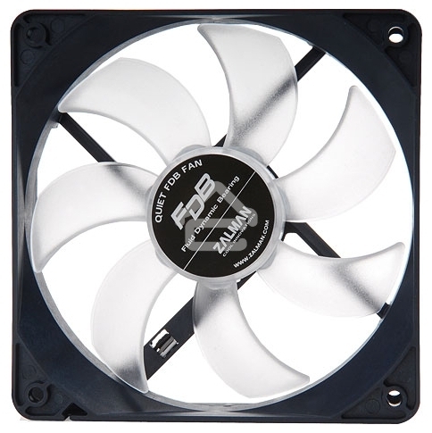 Вентилятор для корпуса Zalman ZM-F3 FDB (SF) черный, 120 мм, 1200 об/мин, 23 дБ, 3 pin