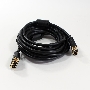 Кабель DVI 5м VCOM Кабель DVI-DVI Dual Link (25M-25M), 5m, 2 фильтра, VDV6300-5M