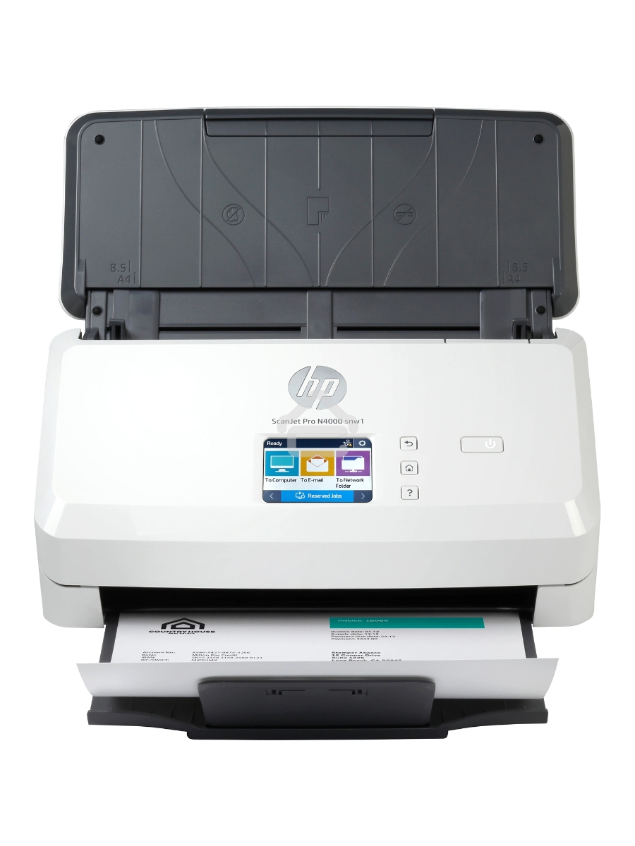 Сканер HP ScanJet Pro N4000 snw1 Scanner, 1y warr