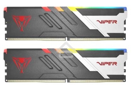 Оперативная память Patriot Viper Venom, DDR5, 32GB (2x16GB), 7400MHz, CL36, DIMM, с радиаторами, RGB, черный
