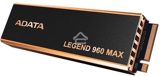 Накопитель SSD ADATA LEGEND 960 MAX, 1Tb, PCIe 4.0 x4, M.2 2280, NVMe, R/W 7400/6000, с радиатором