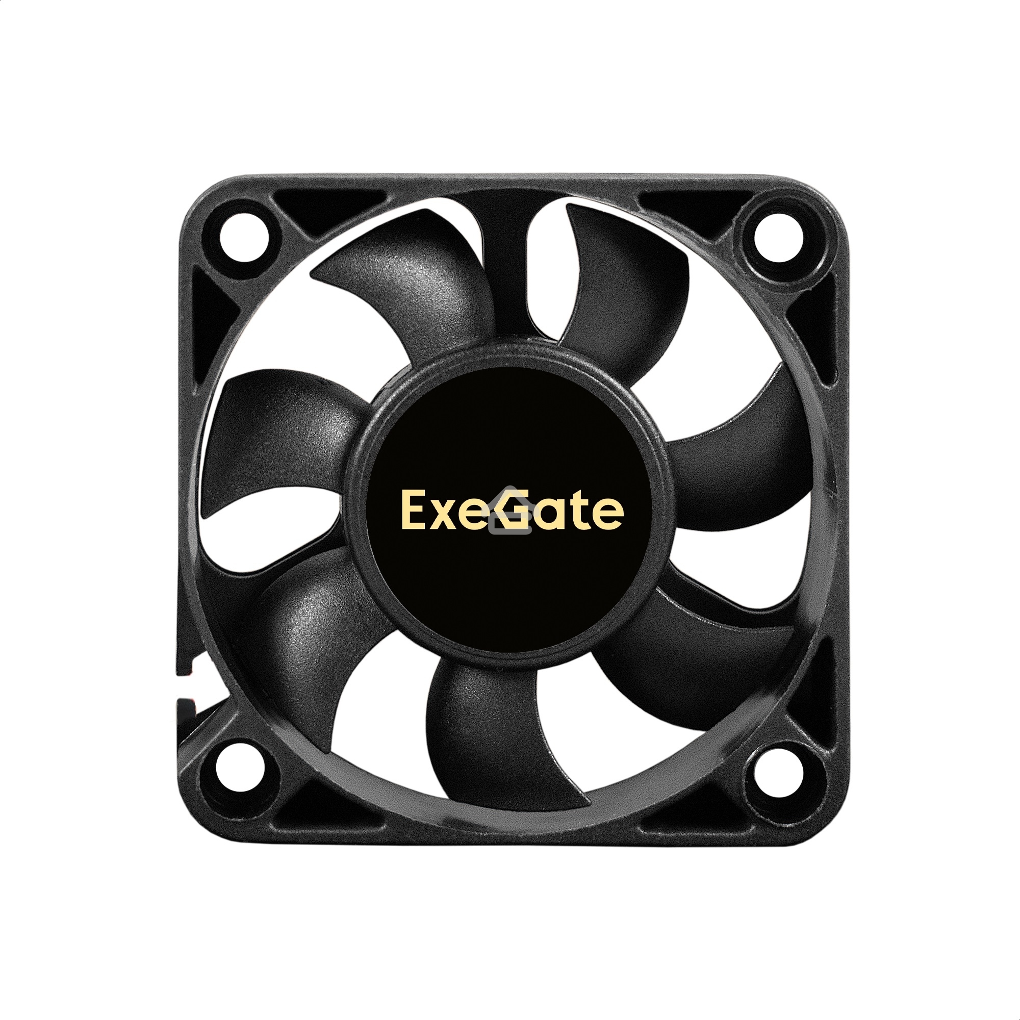 Вентилятор для корпуса ExeGate ExtraSilent ES05010S3P черный, 50 мм, 5000 об/мин, 28 дБ, 3 pin