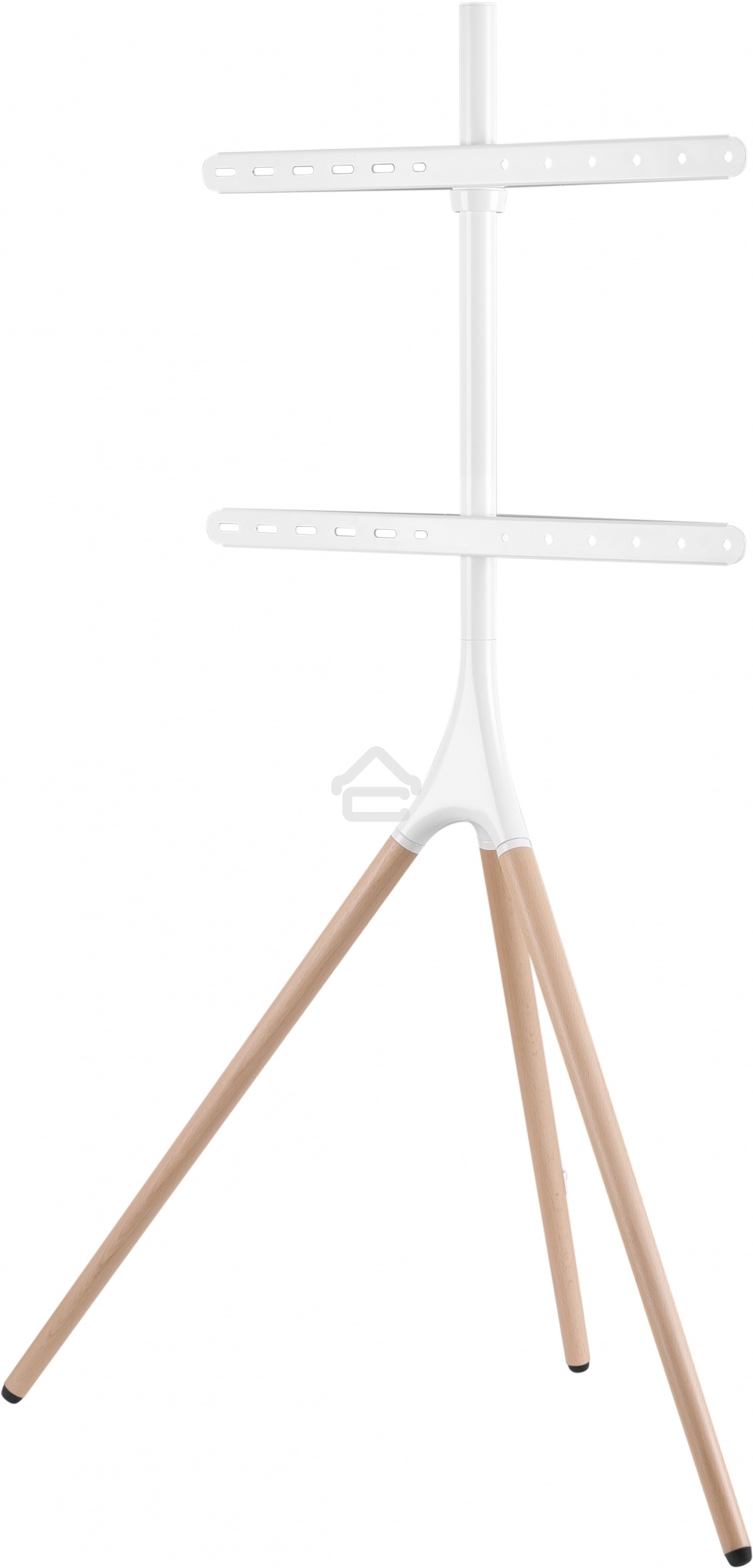 Подставка для телевизора Cactus CS-ST1246WTBCH белый/береза, 45