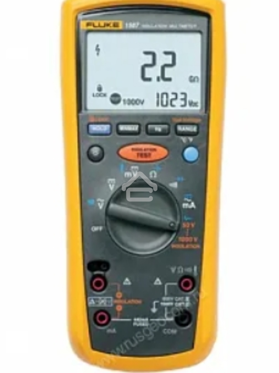 Мультиметр FLUKE 1587цифровая 1000мАДиод тест желтый, черный 0,624кг