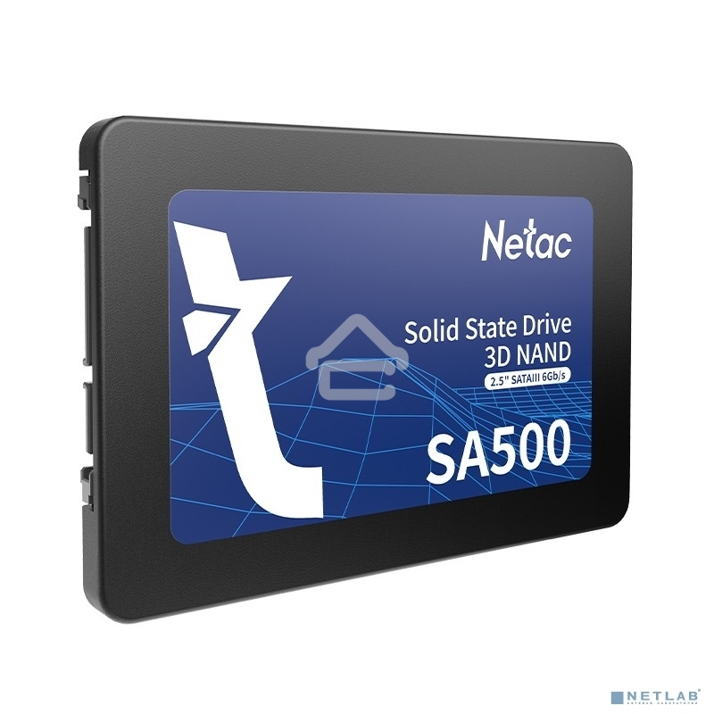Накопитель SSD Netac SA500, 960Gb, SATA III, 2.5