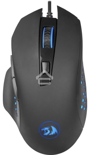 Мышь проводная REDRAGON Gainer черный, 3200 dpi, USB, кнопки - 6