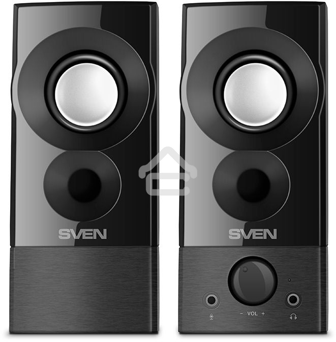 Колонки Sven 357, черный (6 Вт, питание USB)