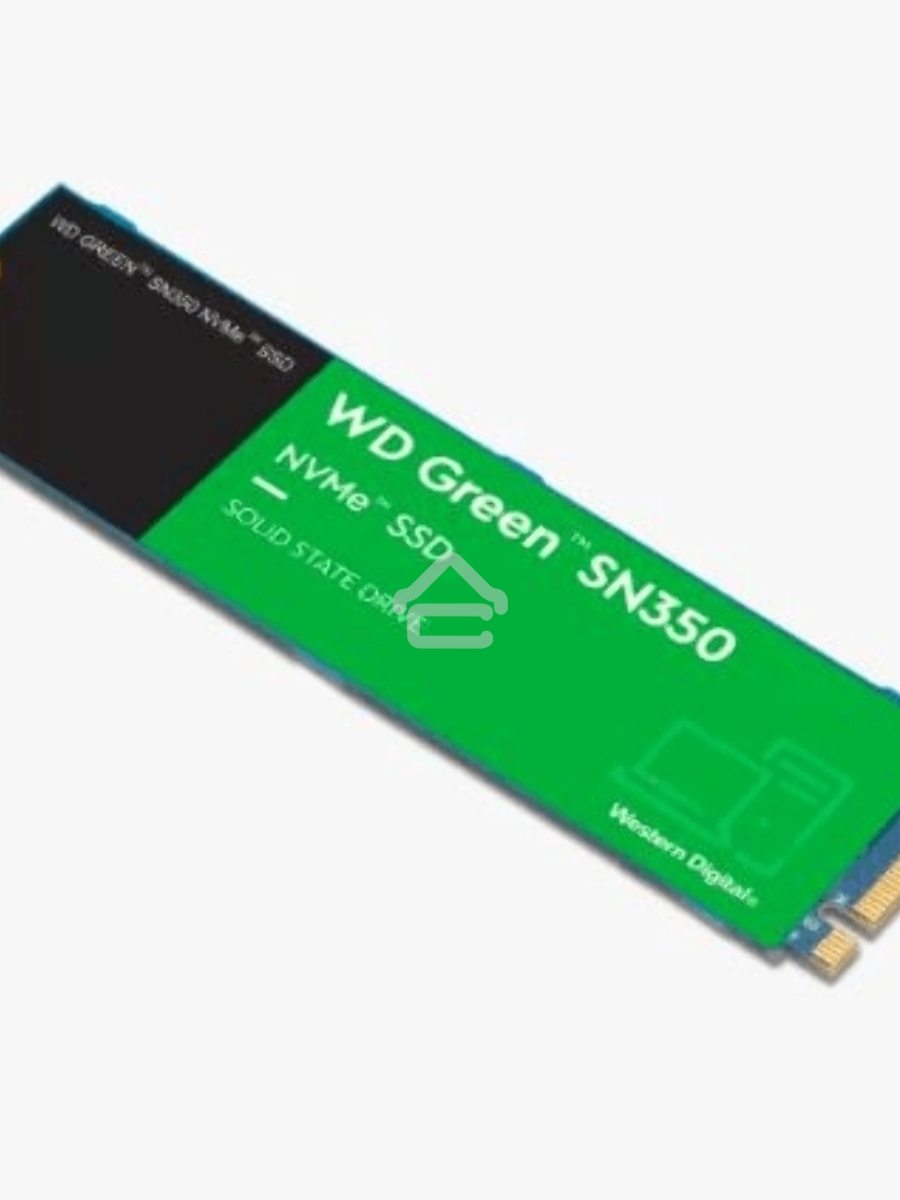 Накопитель SSD WD Green SN350 WDS200T3G0C, 2000Gb, PCIe 3.0 x4, M.2 2280, NVMe, R/W 3200/3000