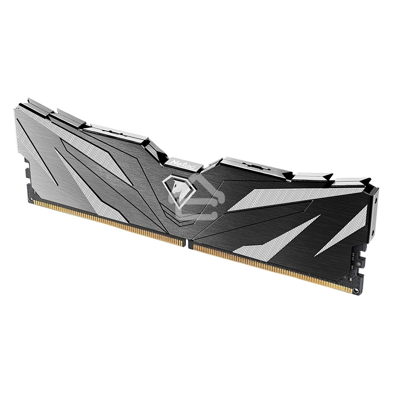Оперативная память NETAC, DDR5, 16GB (2x8GB), 4800MHz, CL40, DIMM, с радиаторами, черный