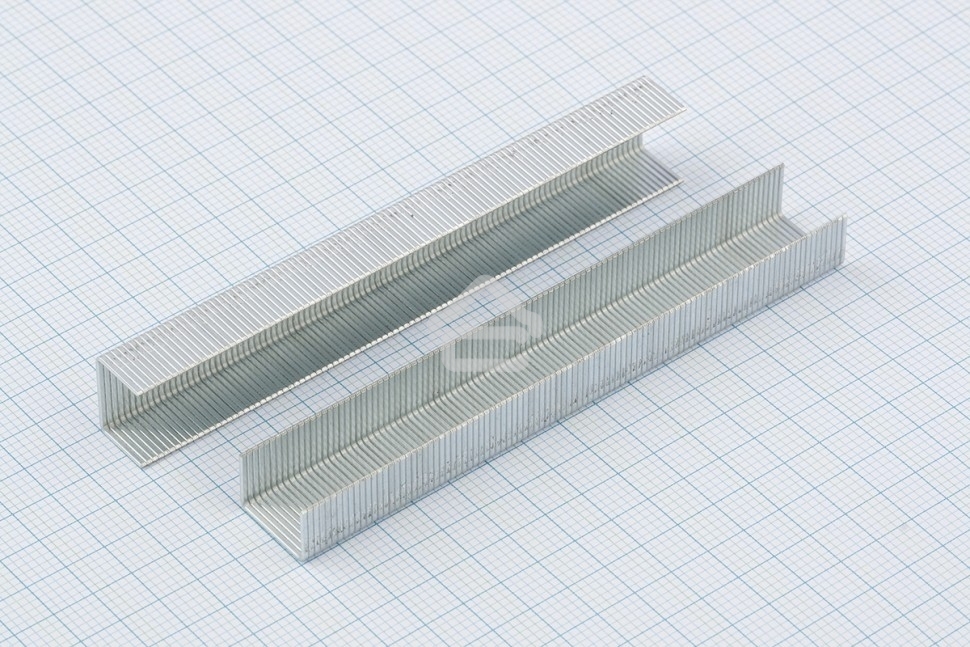 Скобы Gross 8 мм, для мебельного степлера, усиленные, тип 53, 1000 шт.
