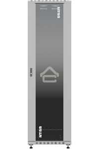Шкаф серверный NTSS Премиум (NTSS-R22U6080GS) напольный 22U 600x800мм пер.дв.стекл металл 900кг серый IP20 сталь
