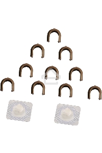 Комплект бушингов Cet CET6375R (RM1-6319-Bushing) для HP LJ Enterprise P3015/M521/M525 резинового вала (упак.:2шт)