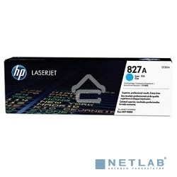 Тонер Картридж HP 827A CF301A голубой для HP CLJ Ent M880