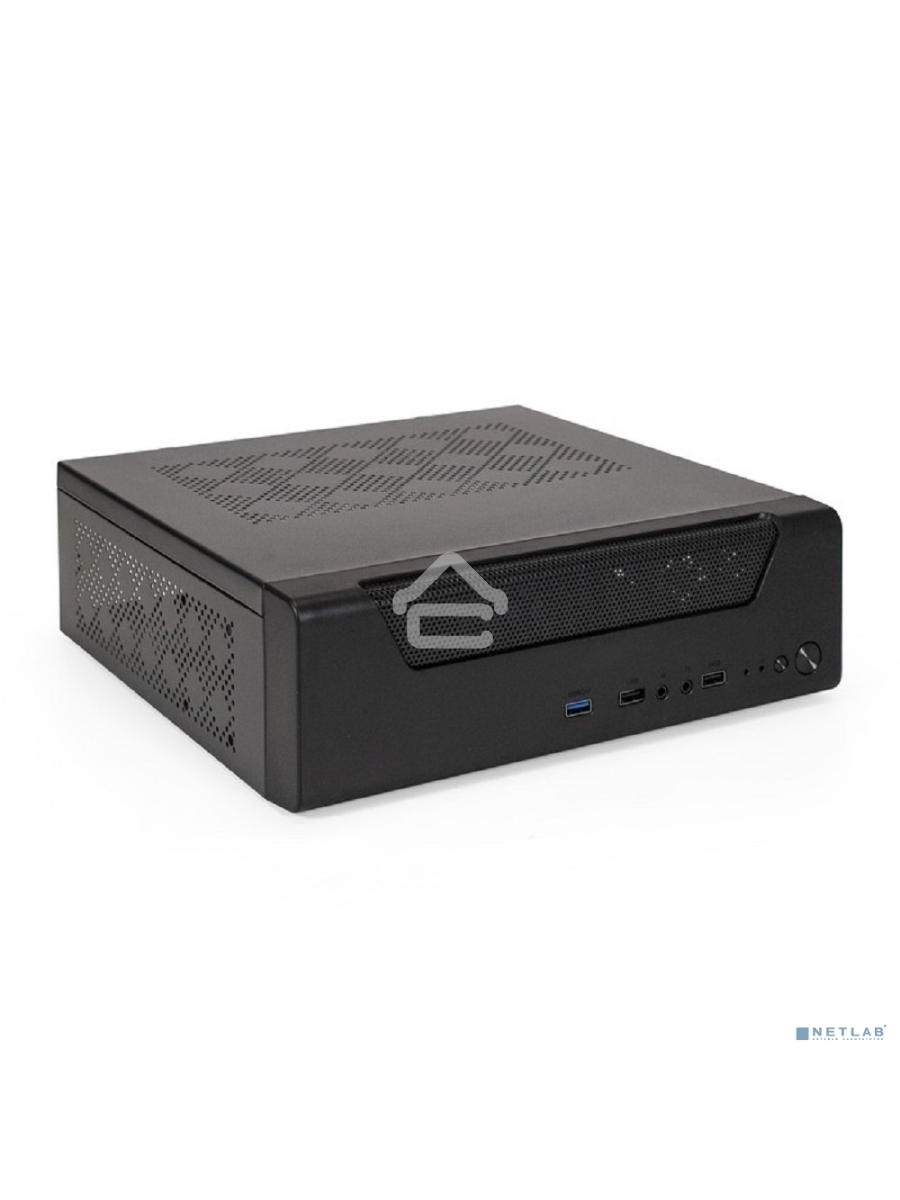 Компьютерный корпус Desktop ExeGate FL-102-TPS450 (mini-ITX, БП TPS450 с вент. 8см, 2*USB + 1*USB3.0, аудио, черный)