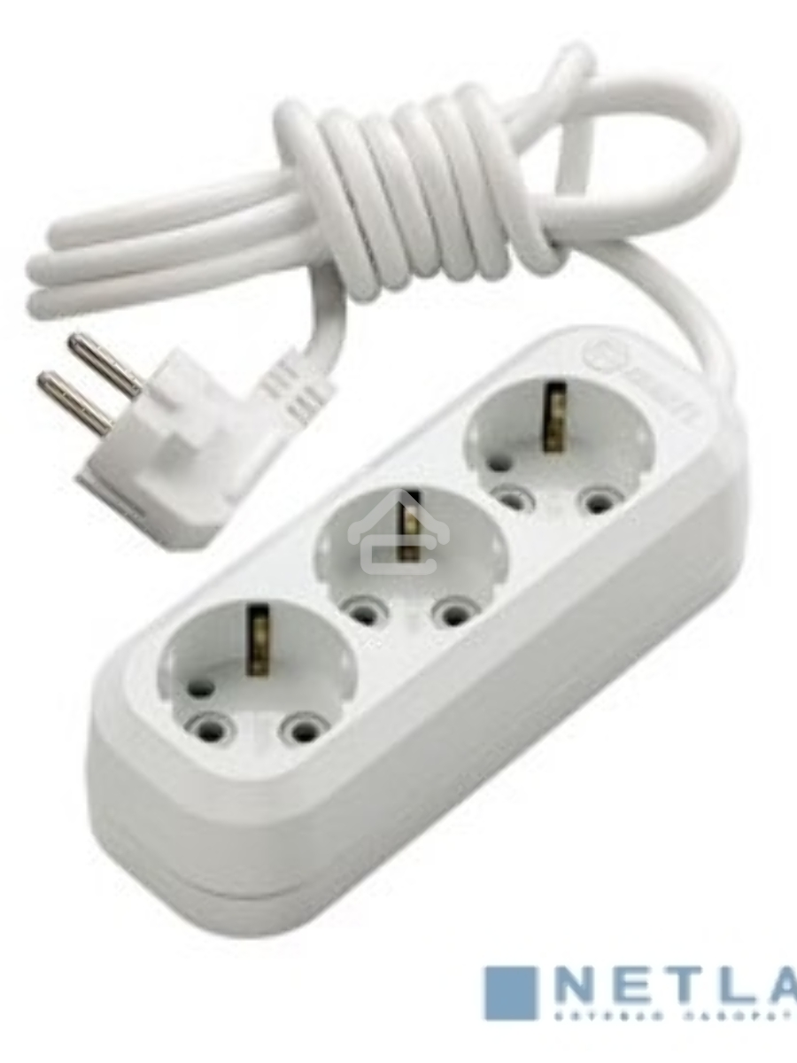 Удлинитель 3 гн 3 м с\з Makel MGP133
