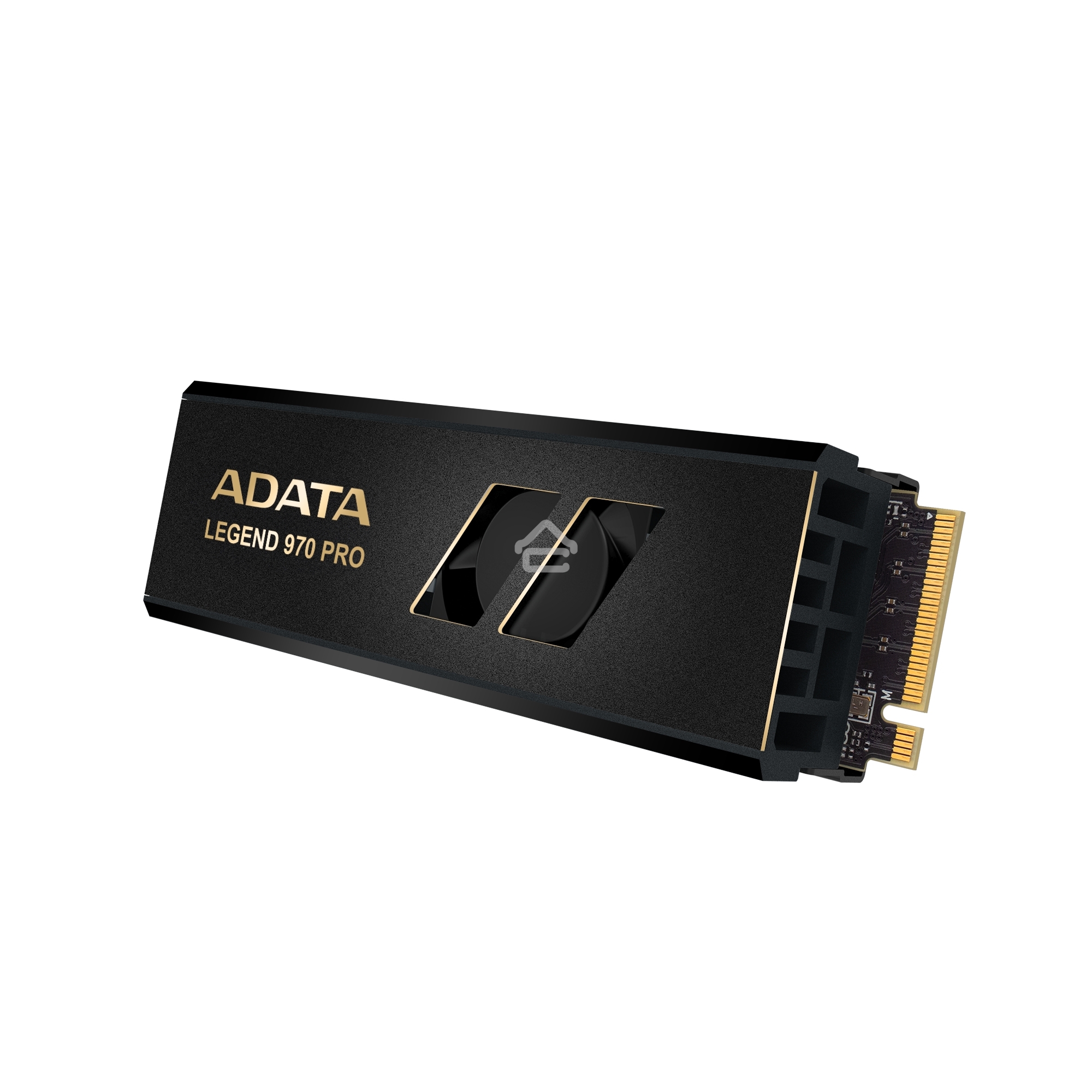 Накопитель SSD ADATA Legend 970 Pro, 1000 Гб, M.2 2280, PCIe 5.0 x4, NVMe 2.0, 3D TLC, R/W 13000/5800 МБ/сек, радиатор с вентилятором