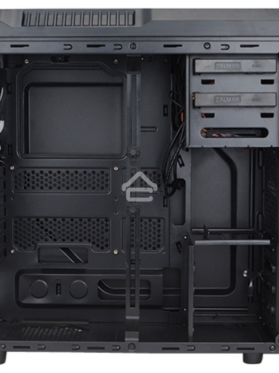 Компьютерный корпус Zalman Z3 Plus черный w/o PSU ATX 1x80mm 1x92mm 2x120mm 2xUSB2.0 1xUSB3.0 audio bott PSU