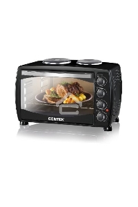 Мини-печь Centek CT-1531-42 PLATE черный