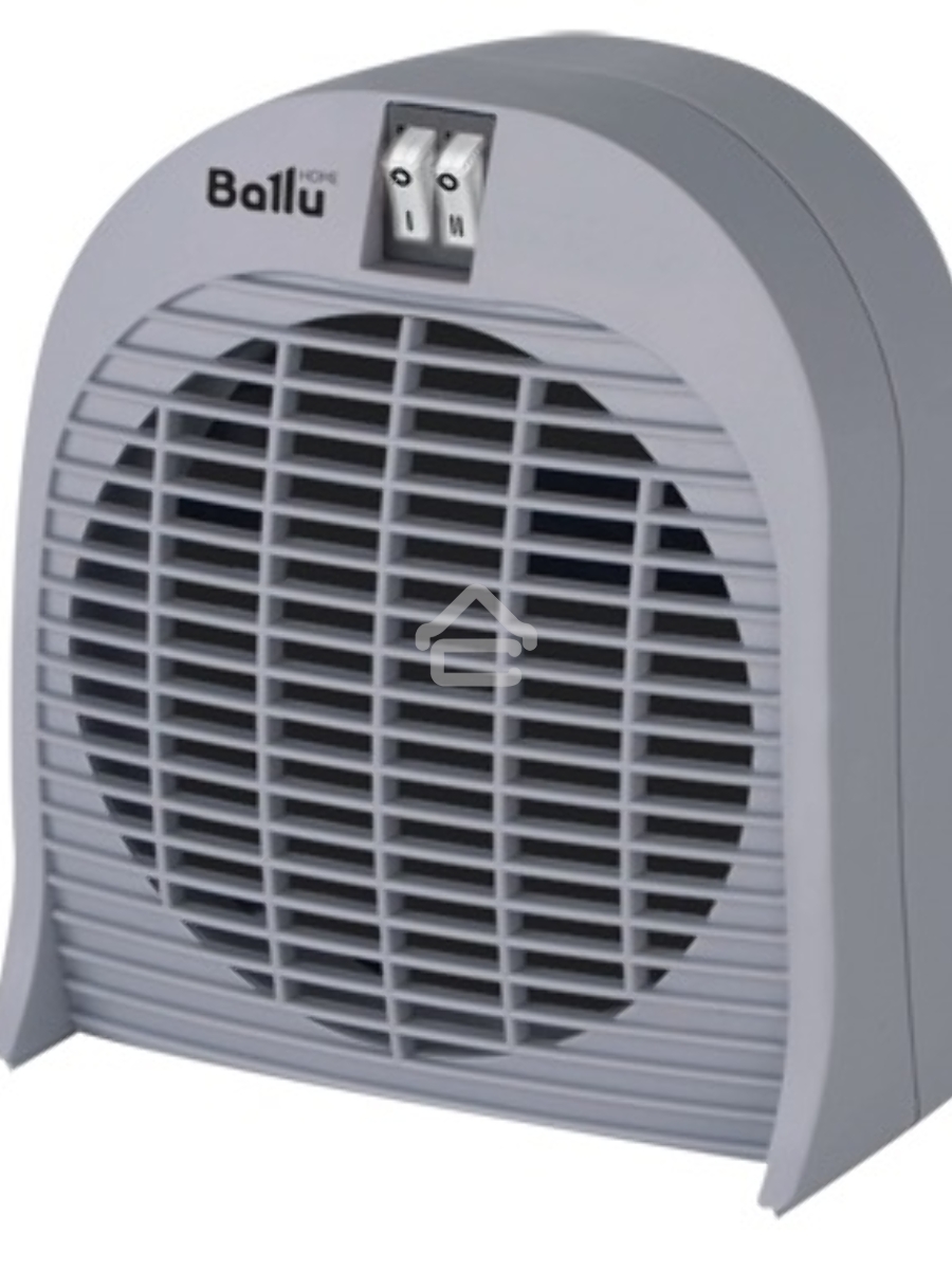Тепловентилятор Ballu BFH/S-04 серый, 2000 Вт, 25 м2, термостат