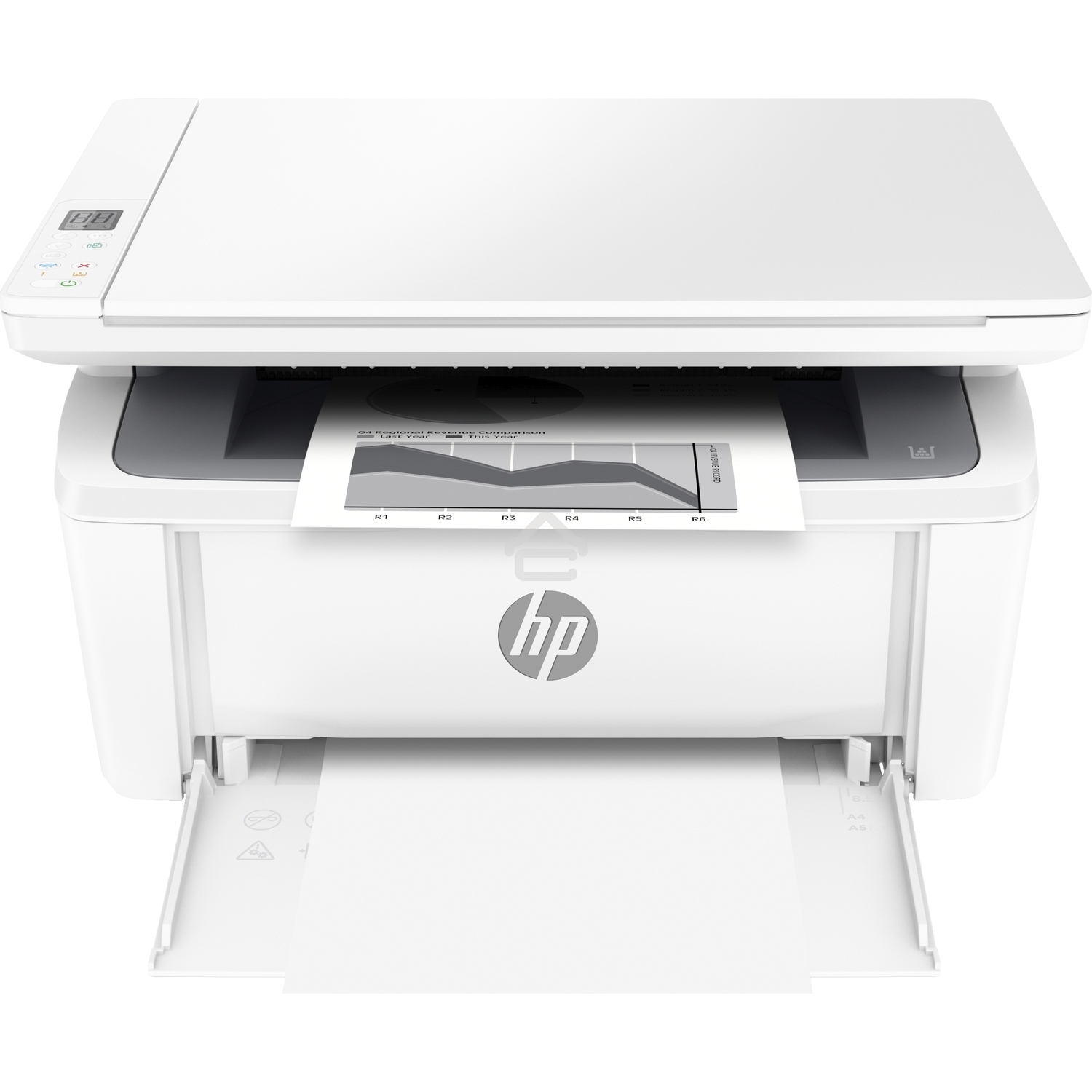 МФУ лазерный HP LaserJet M141w (7MD74A), A4, ч/б, печ. до 20 стр/мин., 600x600dpi, USB, Wi-Fi, Air Print, Mopria