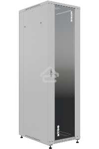 Шкаф серверный NTSS Премиум (NTSS-R22U6080GS) напольный 22U 600x800мм пер.дв.стекл металл 900кг серый IP20 сталь