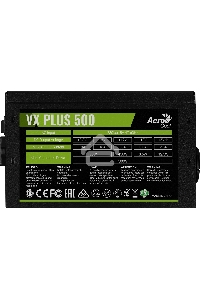 Блок питания Aerocool / Formula VX-500 PLUS, 500Вт 120мм, черный