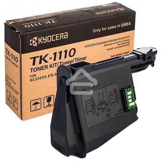Картридж лазерный Kyocera TK-1110 (1T02M50NX0/1T02M50NX1) черный для FS-1040/FS-1060DN/FS-1020MFP/FS-1025MFP/FS-1120MFP/FS-1125MFP 2500 стр.