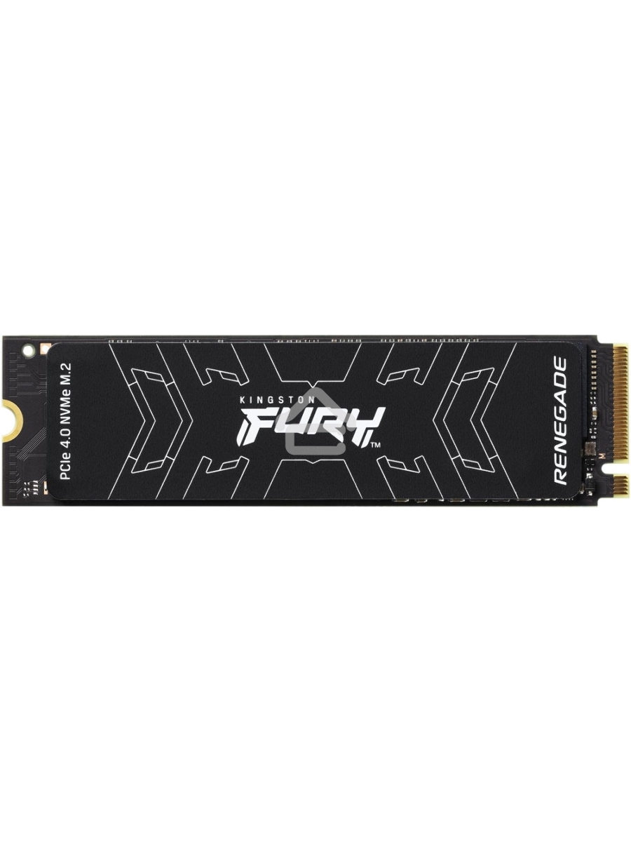 Накопитель SSD Kingston Fury Renegade, 500Gb, PCIe 4.0 x4, M.2 2280, NVMe, R/W 7300/3900, с радиатором