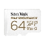 Карта памяти SanDisk MICRO SDHC 64GB UHS-3 SDSQQVR-064G-GN6IA