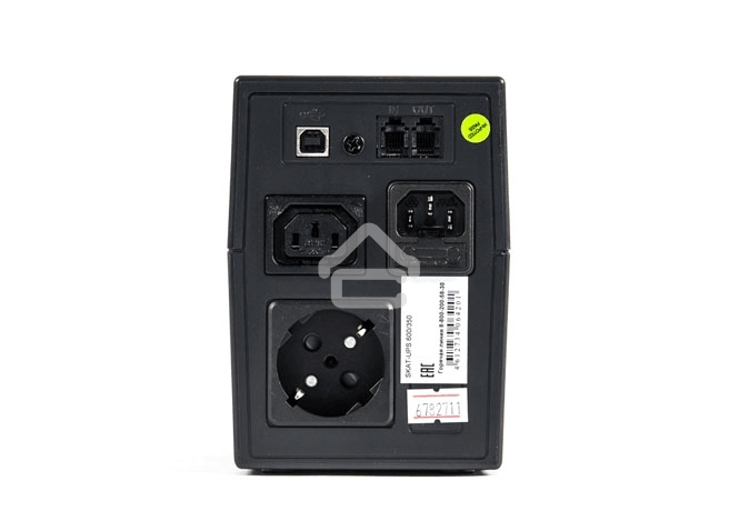 Источник бесперебойного питания внутр. меандр. стабилизация напряжения SKAT-UPS 600/350 220В 350Вт 1 АКБ 7А·ч