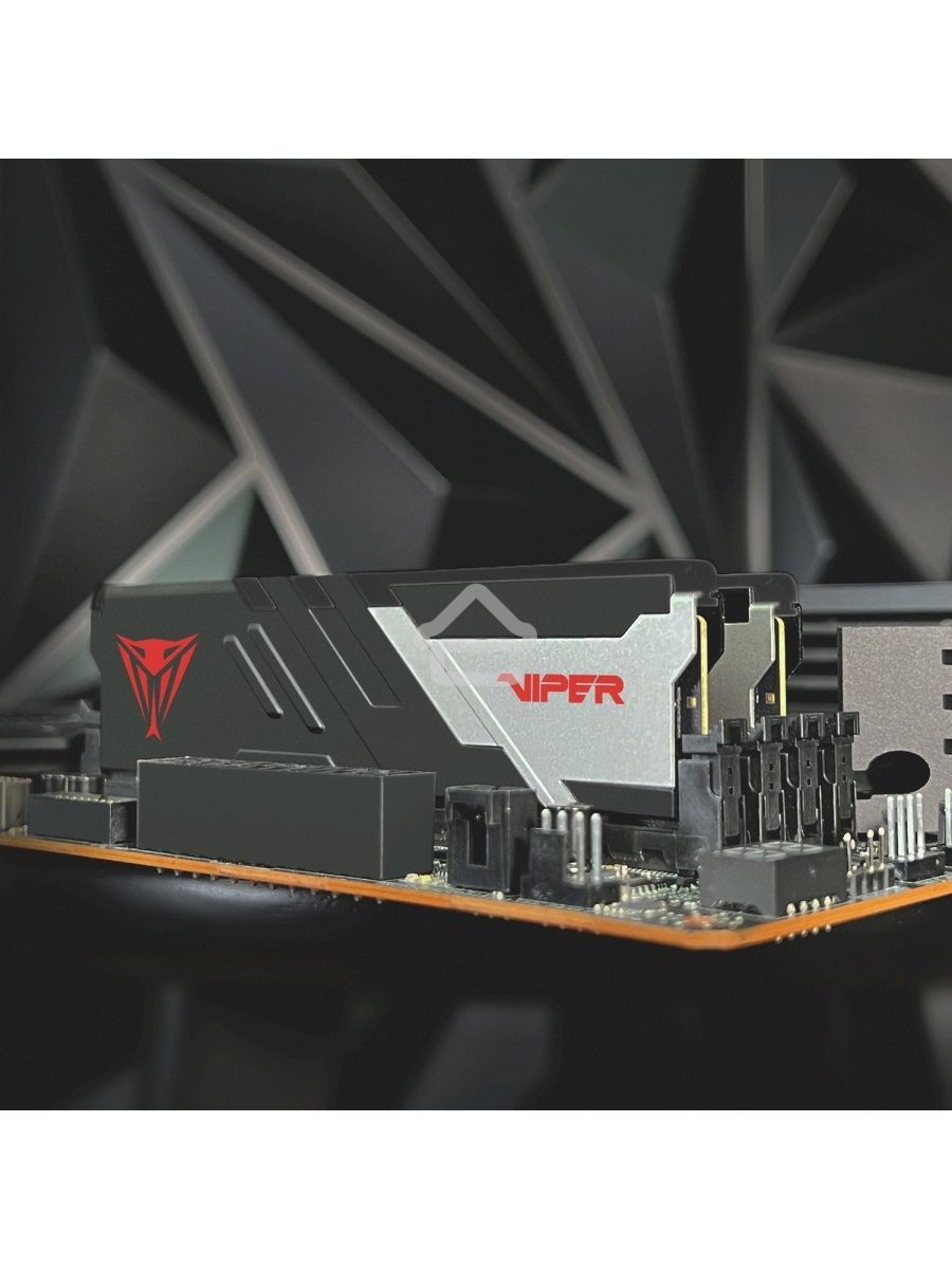 Оперативная память Patriot Viper Venom, DDR5, 32GB (2x16GB), 5600MHz, CL36, DIMM, с радиатором, черный