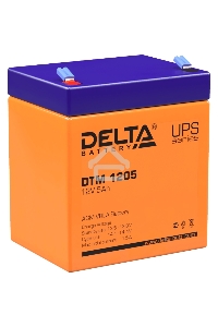 Батарея Delta DTM 1205 (12V, 5Ah)