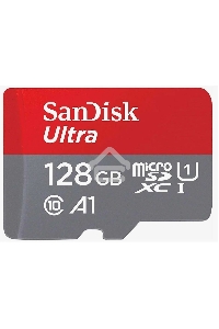 Флеш карта microSD 128GB SanDisk microSDXC Class 10 Ultra UHS-I A1 140MB/s